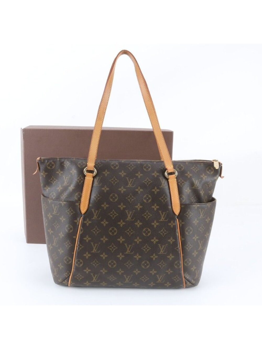 Louis Vuitton Monogram Totally GM Leather Tote Bag Shoulder